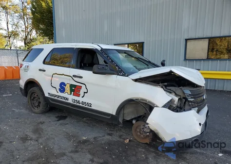 2013 Ford Explorer Police Interceptor from USA, damaged, VIN 1FM5K8AR8DGC07112